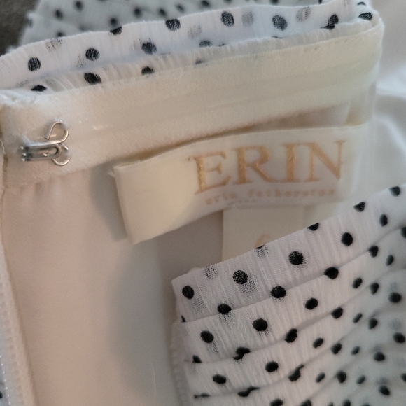 Erin Fetherston Women's Strapless Tier Ruffle Sweet Party Dress - Size 2 - Picture 8 of 12